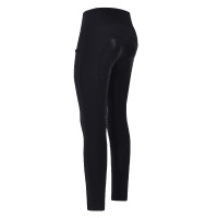 Legging de equitação Imperial Riding Sam FullGrip Kids Preto