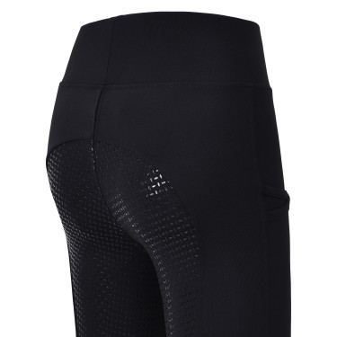Legging de equitação Imperial Riding Sam FullGrip Kids Preto