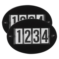 Número de competição Imperial Riding Basic com alfinete de engate rápido, pacote com 2 Preto