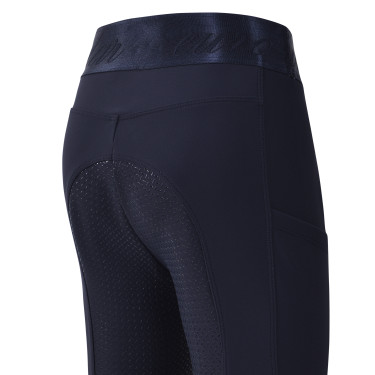 Calças de equitação Euro-Star Impressive FullGrip Kids Marinho Azul-marinho
