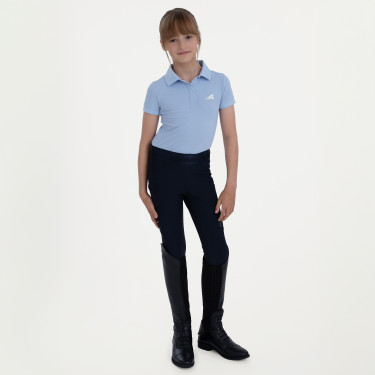 Calças de equitação Euro-Star Impressive FullGrip Kids Marinho Azul-marinho