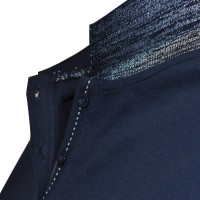 Polo infantil Omia Flags & Cup Azul-marinho