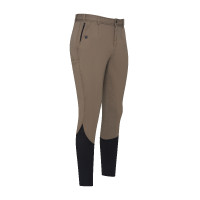 Calças de equitação Euro-Star Marcel FullGrip homem Tundra Castanho