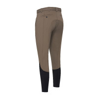 Calças de equitação Euro-Star Marcel FullGrip homem Tundra Castanho