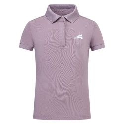 Polo de manga curta Euro-Star Mara Kids Sabugueiro Castanho