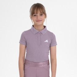 Polo de manga curta Euro-Star Mara Kids Sabugueiro Castanho