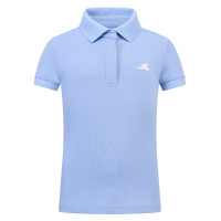 Polo de manga curta Euro-Star Mara Kids Azul claro