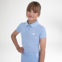 Polo de manga curta Euro-Star Mara Kids Sabugueiro Castanho