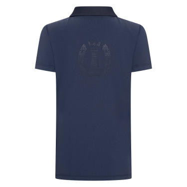 Polo de mangas curtas Imperial Riding Marly Kids Marinho Azul-marinho
