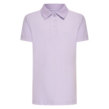 Polo de mangas curtas Imperial Riding Marly Kids Glicina Violeta