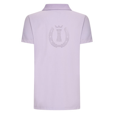 Polo de mangas curtas Imperial Riding Marly Kids Glicina Violeta