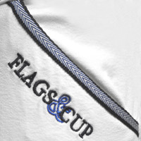 Calça Flags & Cup Copaya feminina Branco Calça Flags & Cup Copaya feminina Branco