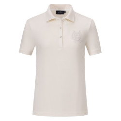 Polo de manga curta HV Polo Norma para mulher Branco Polo de manga curta HV Polo Norma para mulher Branco
