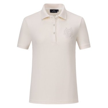 Polo de manga curta HV Polo Norma para mulher Branco Polo de manga curta HV Polo Norma para mulher Branco