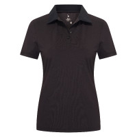 Polo de manga curta Imperial Riding Marly para mulher Preto