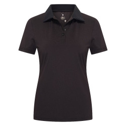 Polo de manga curta Imperial Riding Marly para mulher Preto