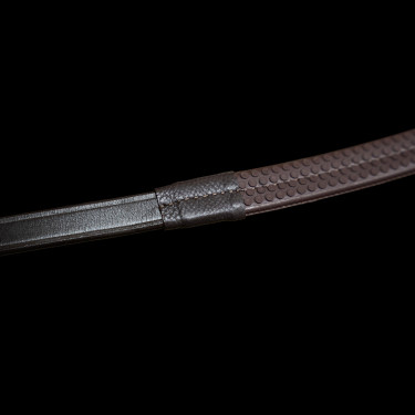 Rendas Imperial Riding em borracha com reforço em nylon Castanho escuro Rendas Imperial Riding em borracha com reforço em nylon Castanho escuro