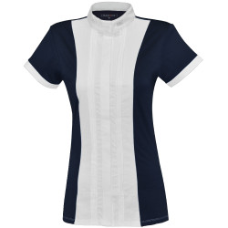 Polo Diamantina feminino de mangas curtas Flags & Cup Polo Diamantina feminino de mangas curtas Flags & Cup