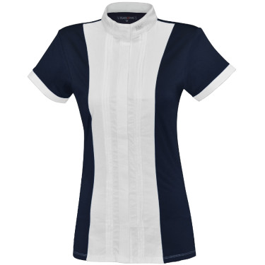 Polo Diamantina feminino de mangas curtas Flags & Cup Polo Diamantina feminino de mangas curtas Flags & Cup