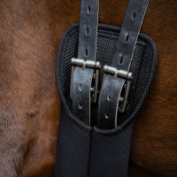Cilha de dressage Imperial Riding em neoprene Preto