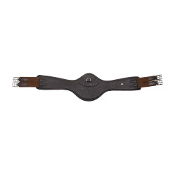 Cinchão de salto Imperial Riding anatómico com fivelas de rolete Castanho escuro Cinchão de salto Imperial Riding anatómico com fivelas de rolete Castanho escuro