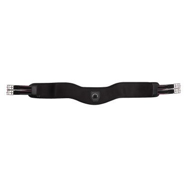 Cilha de salto Imperial Riding Basic anatómica em neoprene Preto