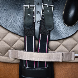 Cilha de salto Imperial Riding Basic anatómica em neoprene Preto