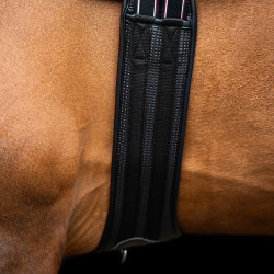 Cilha de salto Imperial Riding Basic anatómica e respirável Preto
