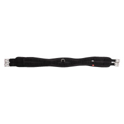 Cilha de salto Imperial Riding Cross Wave com memória de forma Preto