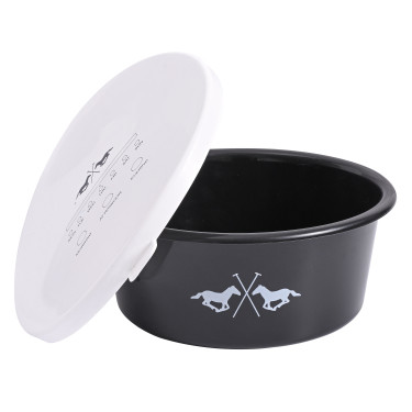 Balde Comedouro HV Polo Nena 6L Preto