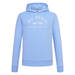 Sweat com capuz HV Polo Jewel mulher Azul-pó