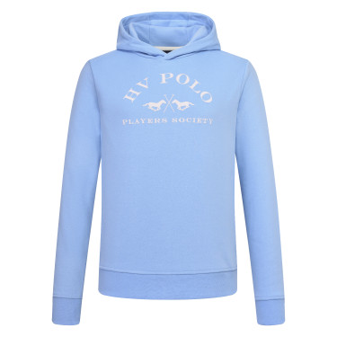 Sweat com capuz HV Polo Jewel mulher Azul-pó