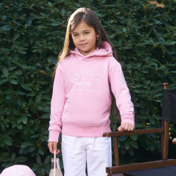 Sweat com capuz HV Polo Jewel Kids Rosa bonita Sweat com capuz HV Polo Jewel Kids Rosa bonita