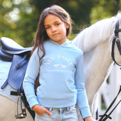 Sweat com capuz HV Polo Jewel Kids Azul-pó Sweat com capuz HV Polo Jewel Kids Azul-pó