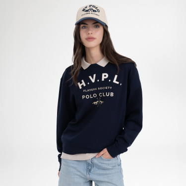 Sweatshirt HV Polo Janice mulher Marinho Azul-marinho
