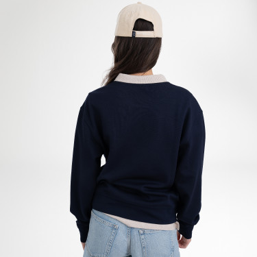 Sweatshirt HV Polo Janice mulher Marinho Azul-marinho