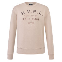 Sweatshirt HV Polo Janice mulher Champanhe Bege Sweatshirt HV Polo Janice mulher Champanhe Bege