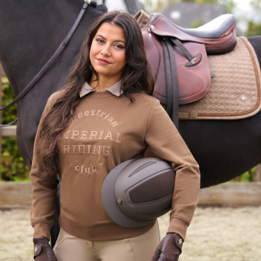 Sweat Imperial Riding Joyce verão mulher Palha Castanho Sweat Imperial Riding Joyce verão mulher Palha Castanho