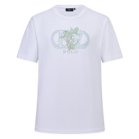 T-shirt de manga curta HV Polo Jaimy mulher Branco