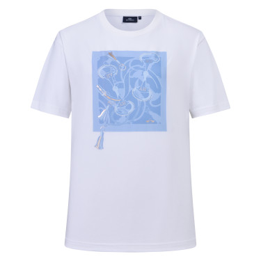 T-shirt de manga curta HV Polo Jenny mulher Branco