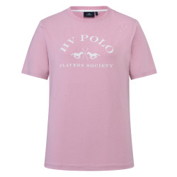 T-shirt de manga curta HV Polo Natalie mulher Rosa bonita