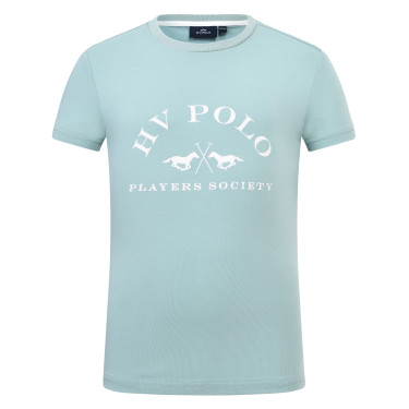 T-shirt de mangas curtas HV Polo Natalie Kids Céu aqua