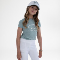 T-shirt de mangas curtas HV Polo Natalie Kids Céu aqua