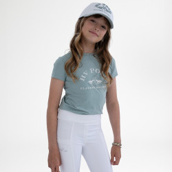T-shirt de mangas curtas HV Polo Natalie Kids Céu aqua