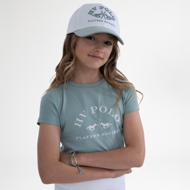 T-shirt de mangas curtas HV Polo Natalie Kids Céu aqua