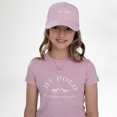 T-shirt de mangas curtas HV Polo Natalie Kids Rosa bonita