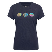 T-shirt de manga curta Imperial Riding Holographics mulher Marinho Azul-marinho