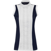 Polo Diamantina sem mangas feminino Flags & Cup Azul-marinho Polo Diamantina sem mangas feminino Flags & Cup Azul-marinho