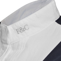 Polo Diamantina sem mangas feminino Flags & Cup Azul-marinho