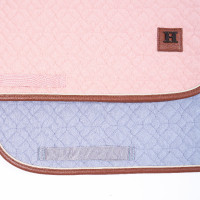 Manta de sela HV Polo Luxi Dressage Rosa bonita
